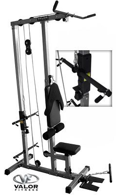 NEW Valor CB 12 Lat Pull/Curl/Ab Home Gym 2CB0122BM  