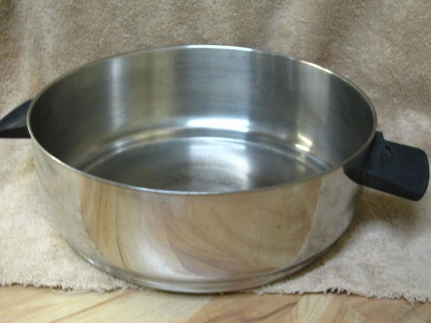 Vintage Rena-ware 3-ply 18-8 Stainless Steel 10 1/4 Cookware Dutch