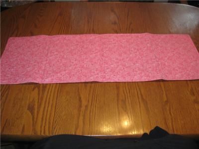 Handmade Table Runner Easter Chicks Eggs Flowers bunny  