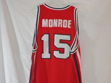   Knicks Earl The Pearl Monroe Winston Salem replica throwback jersey