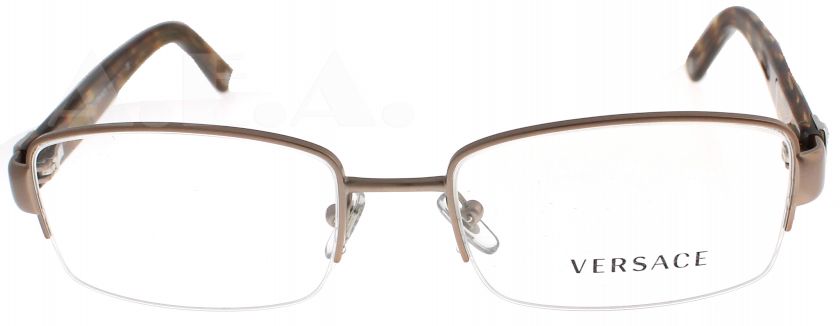 VERSACE VE 1185 B 1259 LIGHT GOLD VE1185B DESIGNER EYEGLASSES 