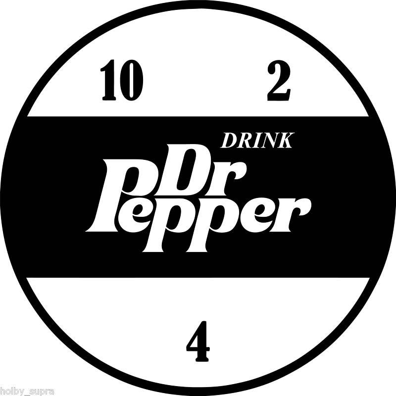 Dr Pepper Vintage Decal 10, 2, 4 Vinyl Sticker Antique  