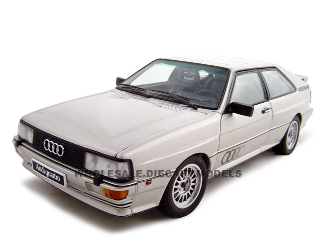 1988 AUDI SPORT QUATTRO SILVER 118 DIECAST AUTOART  