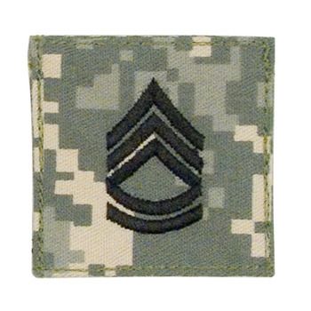 ARMY RANK INSIGNIA ACU SGT FIRST CLASS  