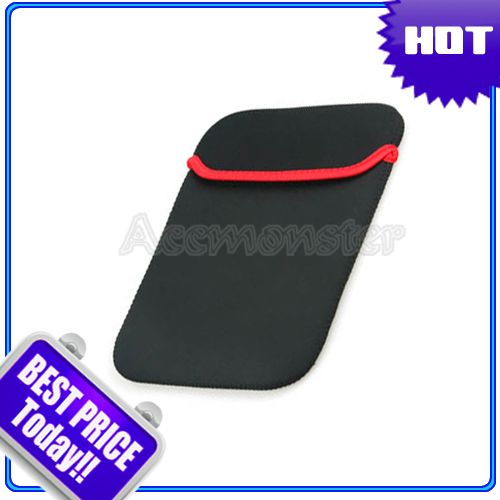 Black Neoprene Soft Sleeve Case Bag For Apple iPad  