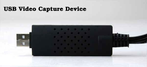 USB Video Capture Device VHS DVD DV HD AV to Computer  