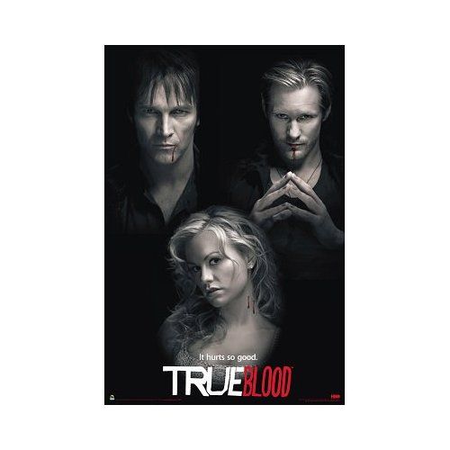 TRUE BLOOD HBO OFFICIAL 4 POSTERS ERIC TRIO SOOKIE BILL NEW SEALED 
