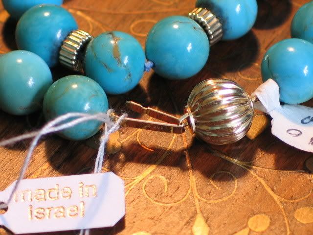 turquoise necklace stabilized jewelry