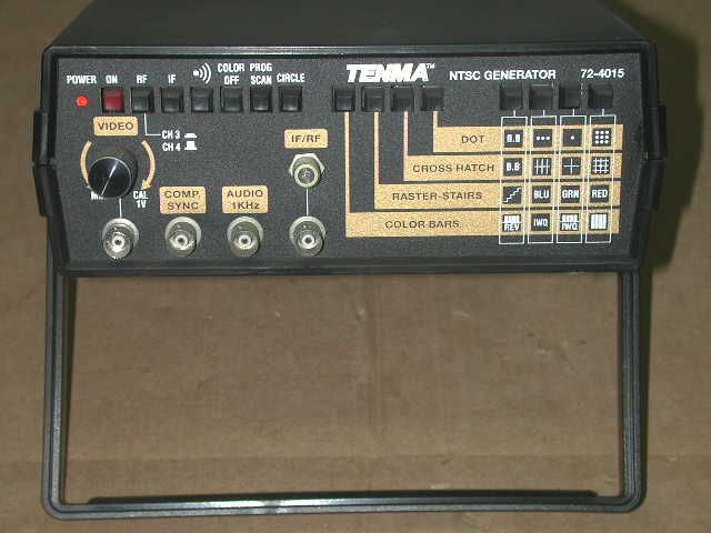 Tenma 72 4015 NTSC Generator tadd  