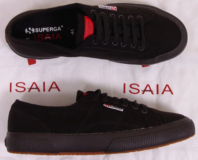 ISAIA SHOES $445 DARK BROWN AQUACASHMERE LOW PROFILE SUPERGA TRAINERS 