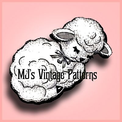 Vintage Pajama Bag Pattern ~ Lamb  