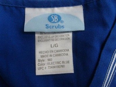 Medical Dental Scrubs Lot 9 Solid Color Outfits Sets Size Large L Lrg 