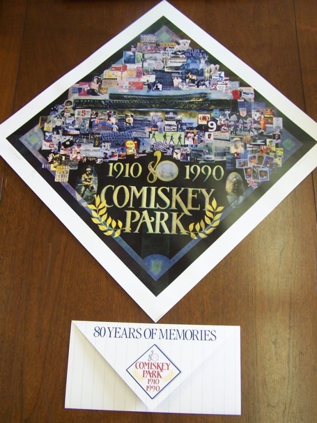 Old Comiskey Park White Sox LE Signed Collage Print  