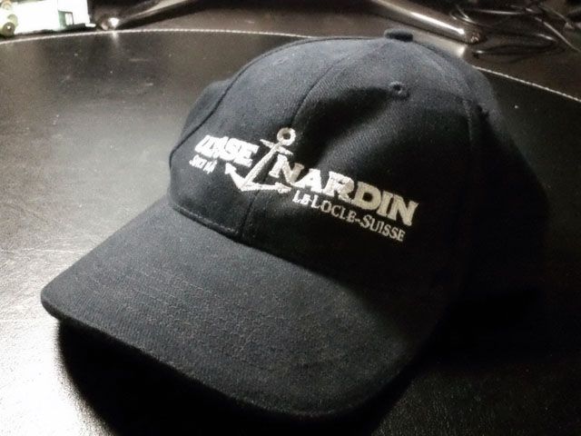 UNUSED ULYSSE NARDIN SOUVENIR HAT (COLOR NAVY)  