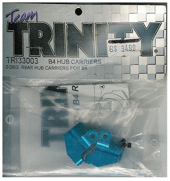 Associated B4 TRINITY 0 DEGREE BLUE ALUM HUB CARRIERS  