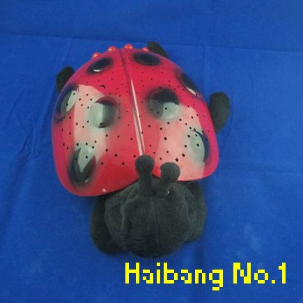 Amazing Star Sky Night Twilight Ladybug Projector Light  