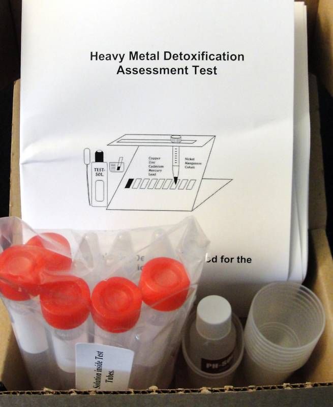 Heavy Metal Testing Kit Mercury Lead Copper,Etc.10Tests  