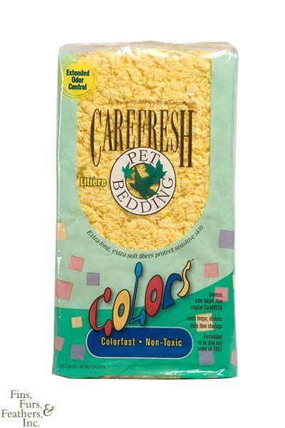 Carefresh Pet Litter Bedding Colors (Yellow, 10 Liter)  