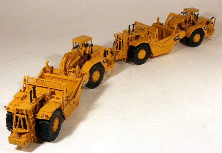 KC CCM Special Push Pull Set Caterpillar 637G Scrapers Ser#50 & #150 