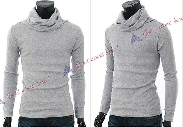   Turtleneck Sweater Mens Primer Rotating Reactor Collar Shirts  