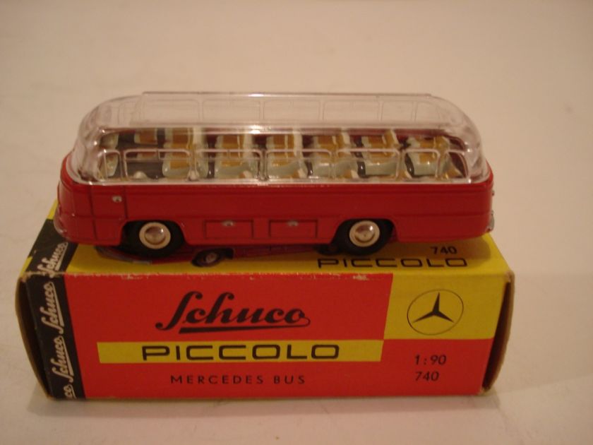 Original Issue Schuco Piccolo Mercedes Benz 740 Bus NIB  