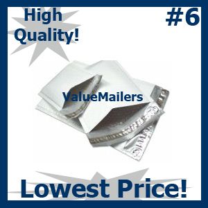 100 #6 (Poly) 12.5x19 Bubble Mailers Padded Envelopes  