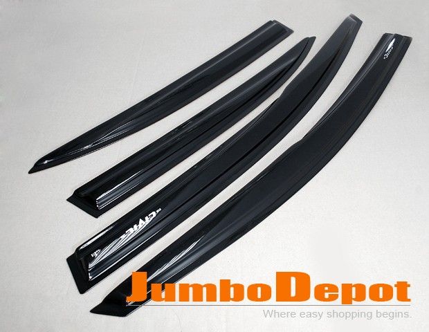   visor rain guard 1 set fitment 2006 2010 honda civic condition brand