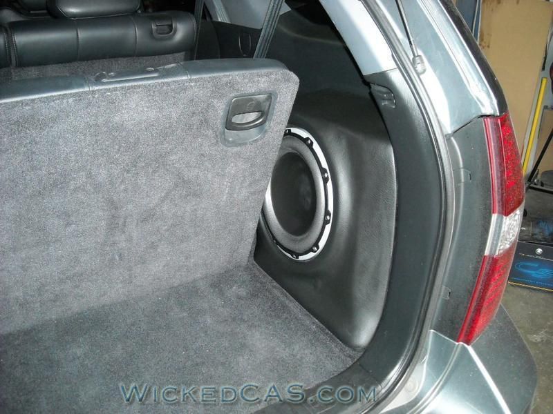 01 06 ACURA MDX SUB BOX CUSTOM MADE FIBERGLASS OEM LOOK  