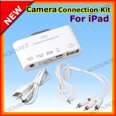 5in1 Camera Connection Kit Adapter SD USB + TV Adapter for ipad 1 