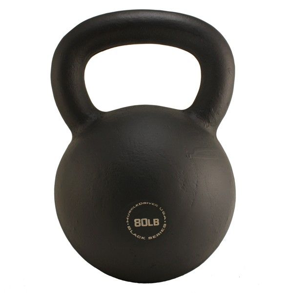   MD Black Series Kettlebell Kettle Bell 80lb 80 lb Shipped Fast  