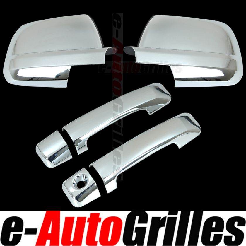 07 12 Toyota Tundra Chrome Mirror + 2 Door Handle Cover COMBO DEAL 08 