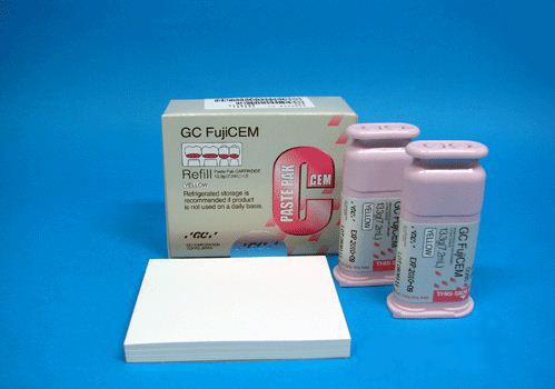 GC FujiCem refill Paste Pak Cartridges Ref 002636 dent  