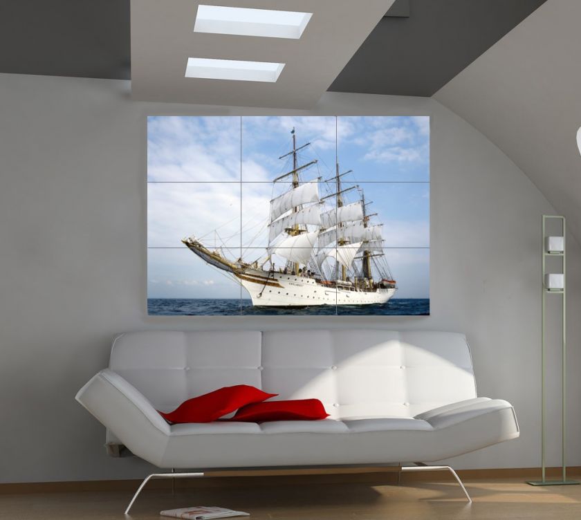 Adventure Ship GIANT WALL POSTER HD PRINT 57x39 i502  