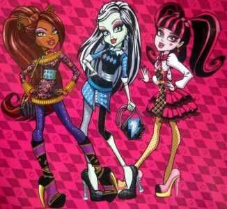 NEW* MONSTER HIGH gift wrap PARTY wrapping paper 18 sheets  