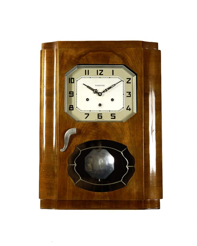 Antique German Mauthe wall clock at 1900  