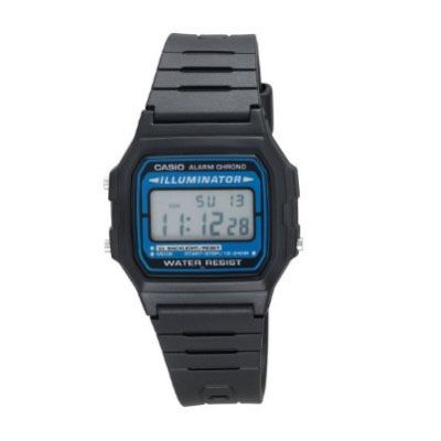 Casio Mens F105W 1A Illuminator Digital Watch New  