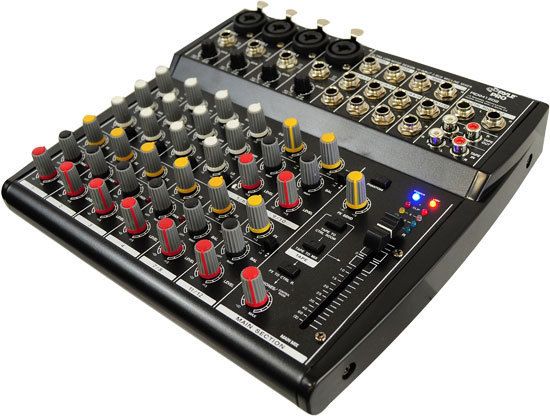 PYLEPRO PEXM1202 12 CH AUDIO MIXER WITH 3 BAND EQ  