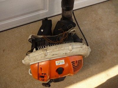 STIHL BR 500 BACK PACK LEAF BLOWER BR500. SELLING AS/IS FOR PARTS 