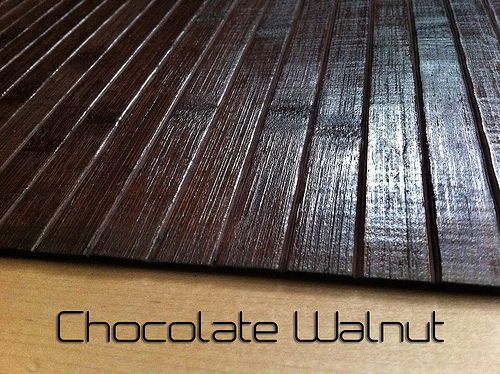 Bamboo Chair Mat for hardwood floor office protector  