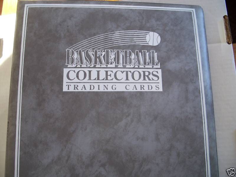 Ultra Pro Basketball Trading Card 3 Binder/Album  Grey  