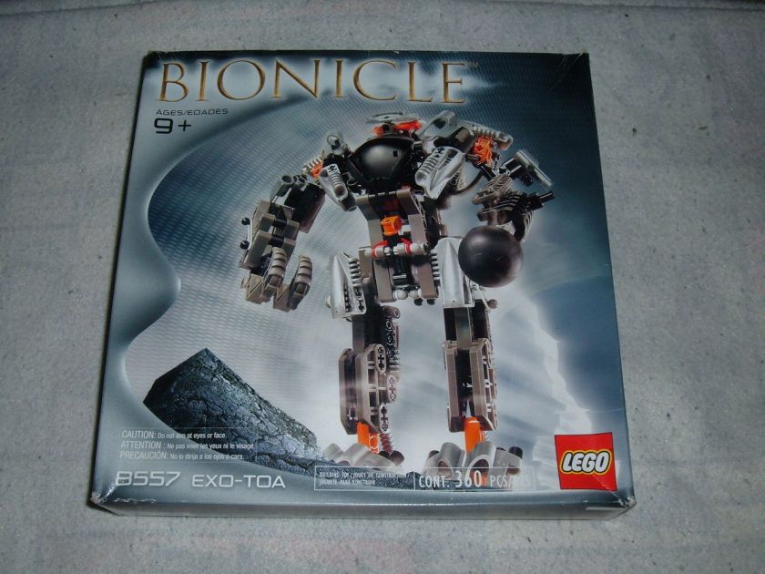 LEGO 8557 BIONICLE WARRIOR EXO   TOA SEALED NEW  