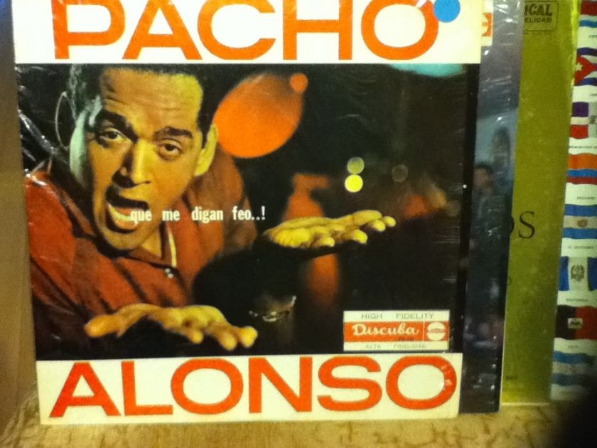 LP PACHO ALONSO JUGUETE 1st pressing mint salsa bolero  