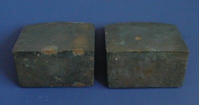 Pair of Vintage Remington Brass or Bronze Bookends  