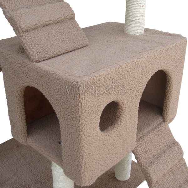 72 Cat Tree Condo Furniture 015 Scratch Post Pet House  