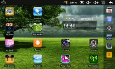   android 2 2 con google maps calendario contatti e molti altri software