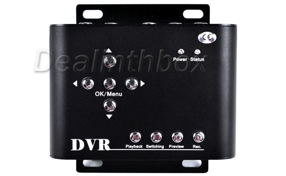 Mini 2CH Security CCTV DVR Support D1/QVGA 32GB SD/SDHC  