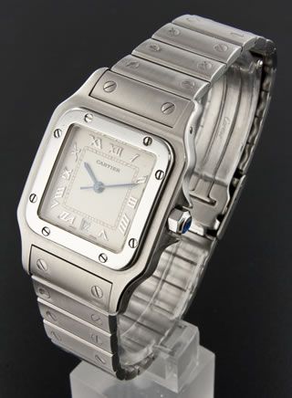 Cartier Santos De Cartier Galbee Mens Watch #1564  