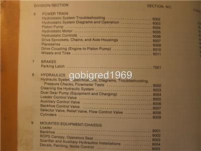 Case 1845B Uni Loader Skid Steer Service Shop Manual LOTS More Listed 