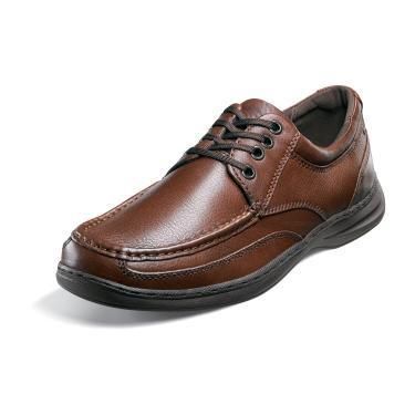 NUNN BUSH Mens Vanguard Moc Toe Casual Cognac 84141  