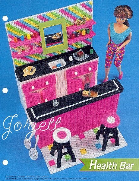 Health Bar, Annies pc patterns fit Barbie dolls  